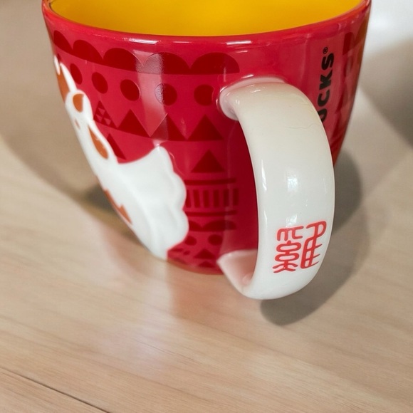 Starbucks 2017 Chinese New Year mug.Rooster design Year of the Rooster. No chips - Picture 9 of 9
